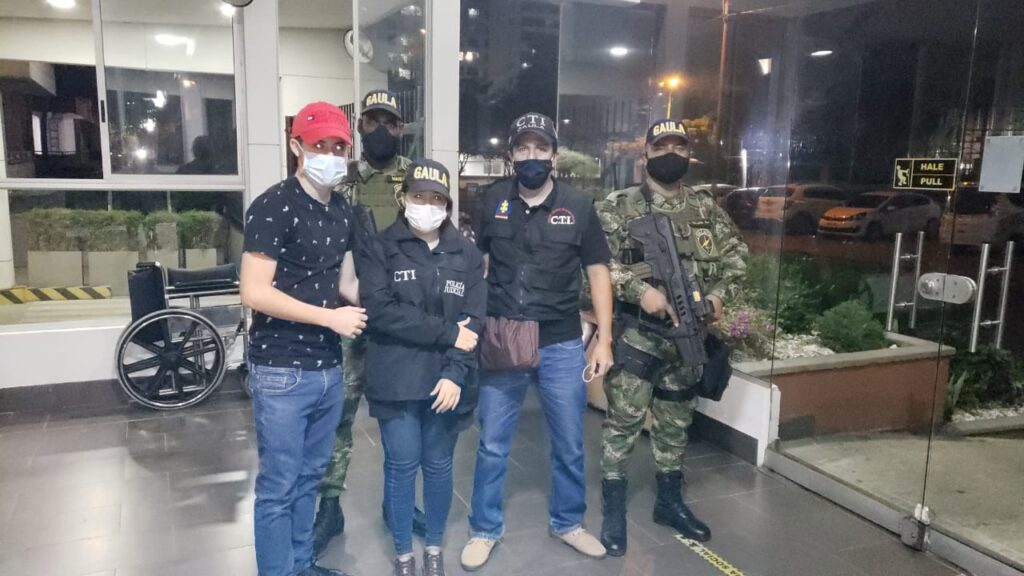 Presión investigativa del CTI de la Fiscalía y el Gaula del Ejército Nacional permitió liberación de joven en Cali 1 WhatsApp Image 2020 08 23 at 1.46.11 PM