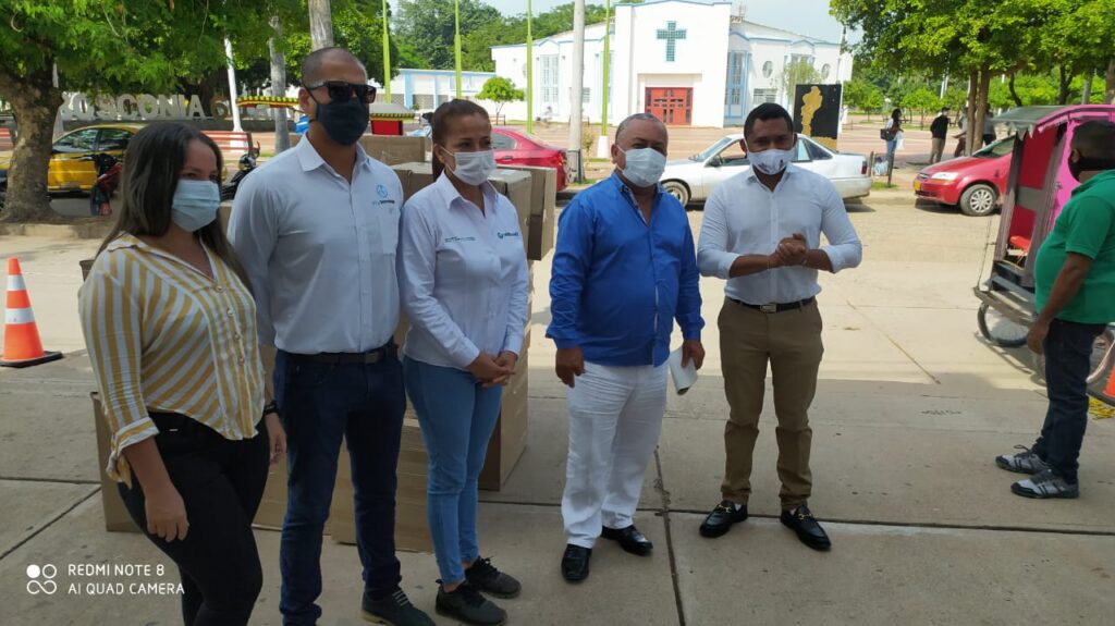 Empresa privada regaló 100 mil elementos de protección personal a población vulnerable de Bosconia, El Paso, Cesar, y el Difícil, Magdalena 1 eab3f3b9 5518 401b 8726 85d3f1f01ad7