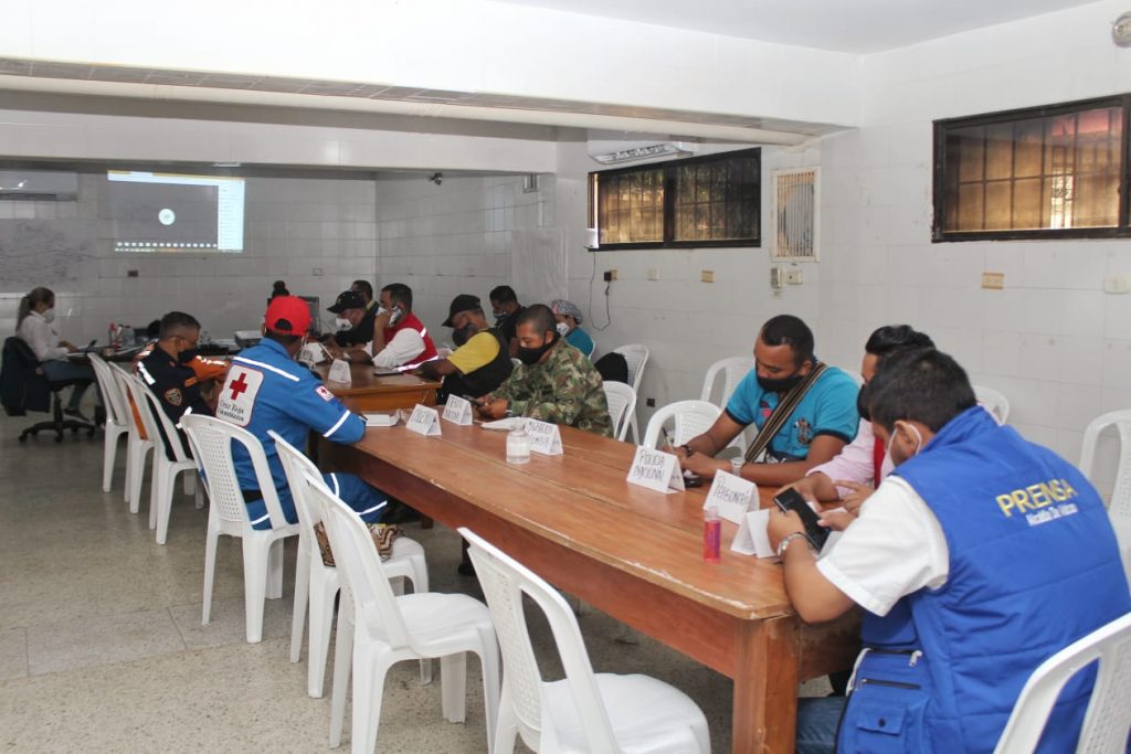 Autoridades y organismos de socorro activaron sala de crisis en jornada nacional de simulacro de atención de desastres en Maicao 5 0d11d48b bc0f 43c4 9034 3621e60869d8
