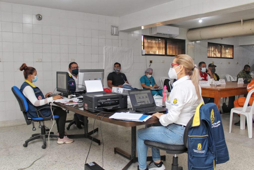 Autoridades y organismos de socorro activaron sala de crisis en jornada nacional de simulacro de atención de desastres en Maicao 2 0d347daf 3468 4a56 9466 22fedde0fb00