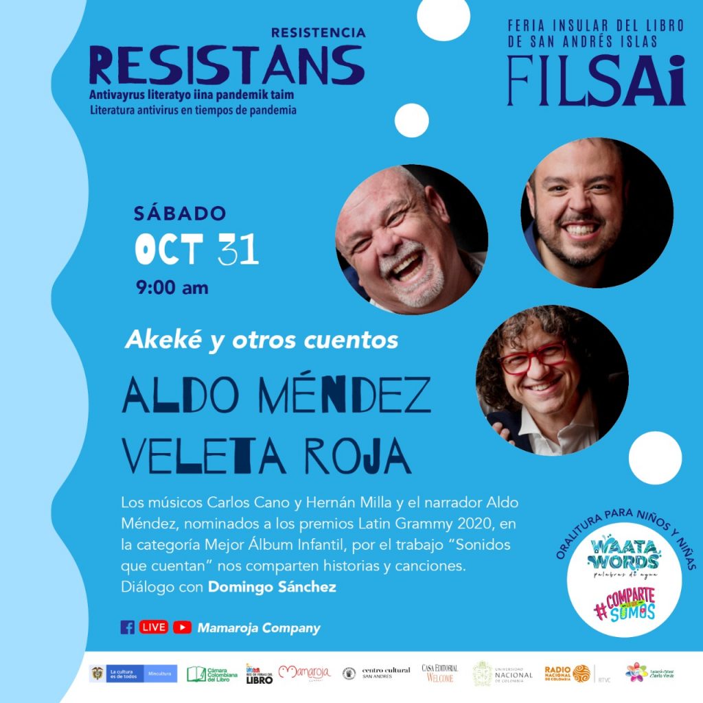 Este sábado embrújate de cultura con los sonidos que cuentan en el quinto día de la FILSAi 2 69d77d4c adf2 4284 94de 961a1e131b68