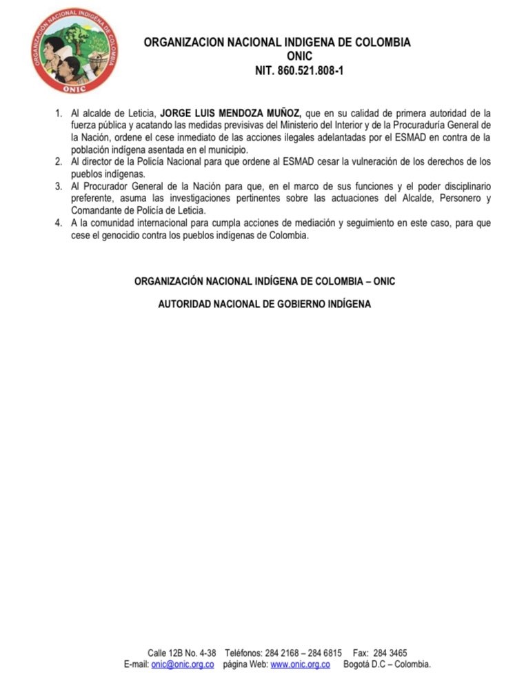 Conmoción en Leticia: Enfrentamiento entre comunidades y el Esmad causó terror 2 leticia 1