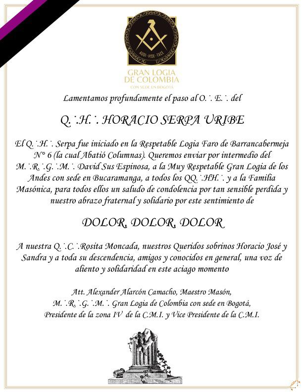 En directo: Honras fúnebres del doctor Horacio Serpa Uribe 10 4e0f2767 9076 404a bb5c 52ff14cac2e7 3