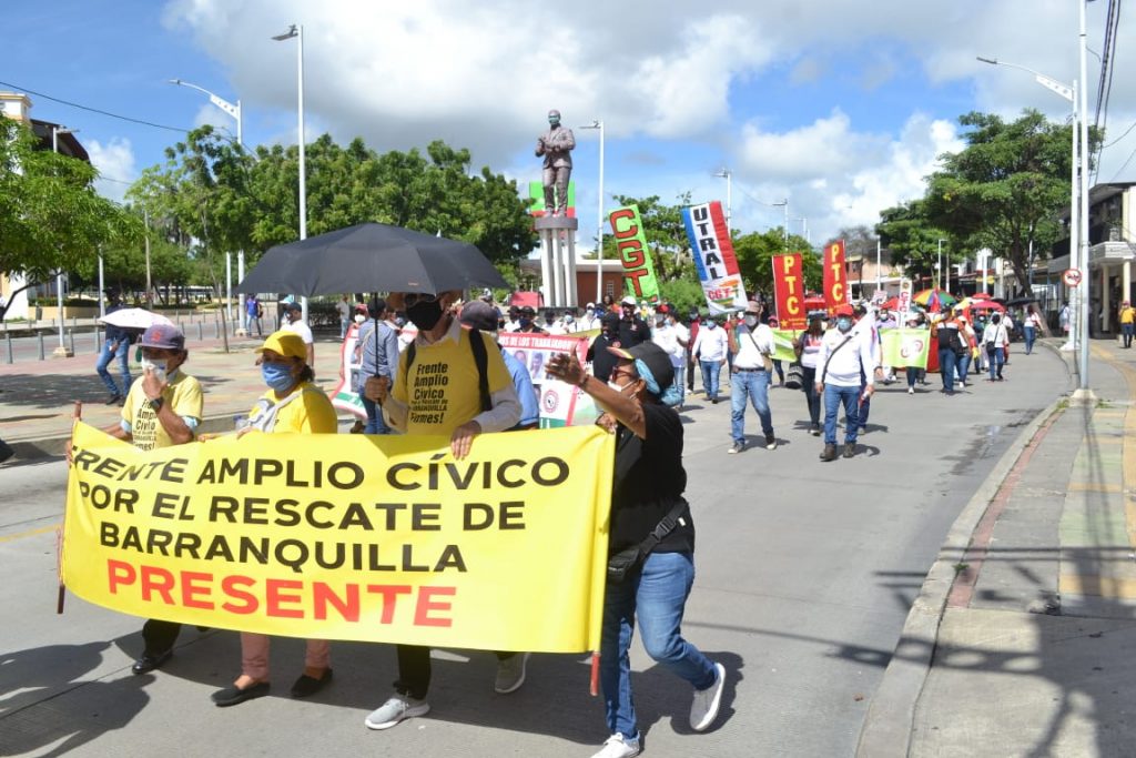 Marcha por la vida y la democracia en killa