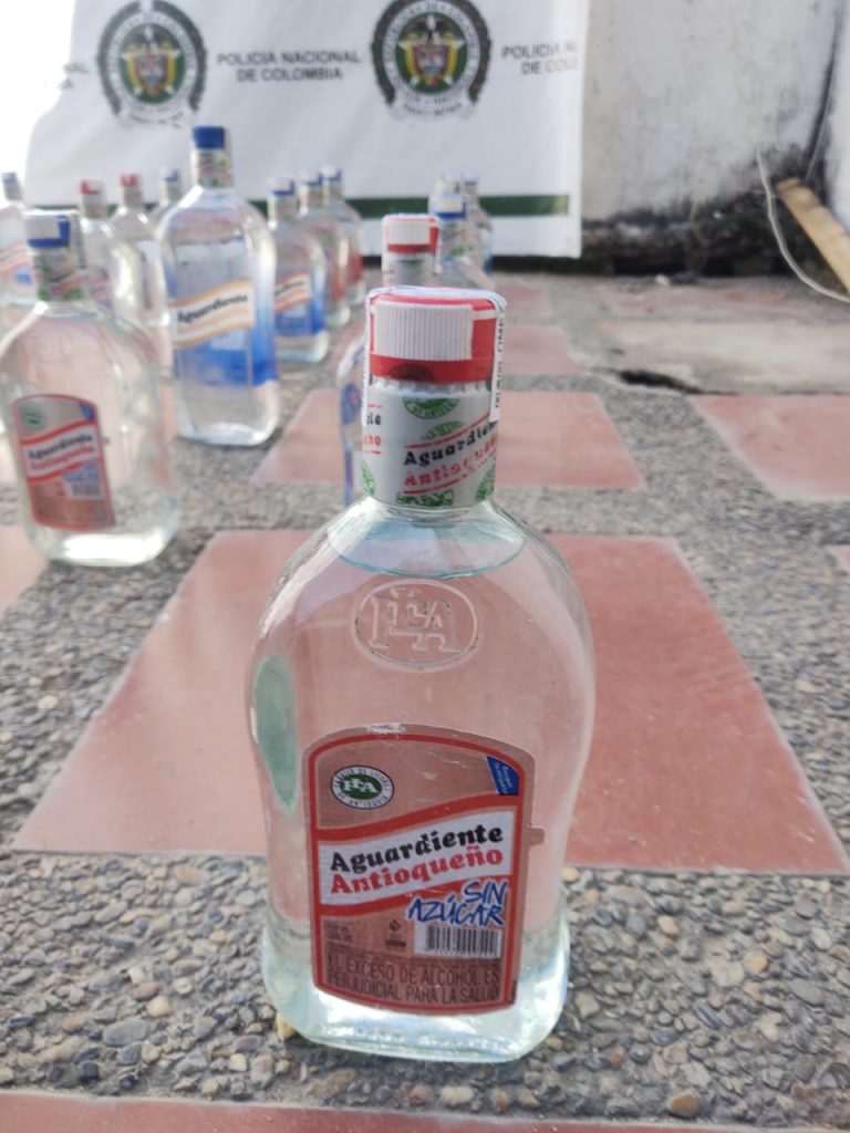 Incautacion de Licor adulterado en Fundacion 2