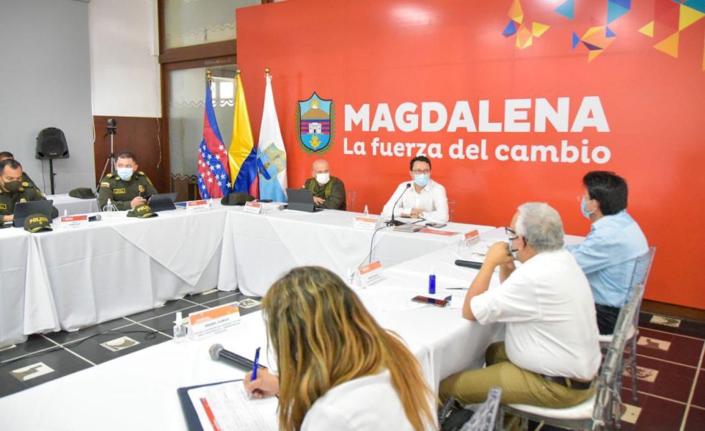 Gobernacion y Policia del Magdalena definen trabajo conjunto en la lucha contra el narcotrafico