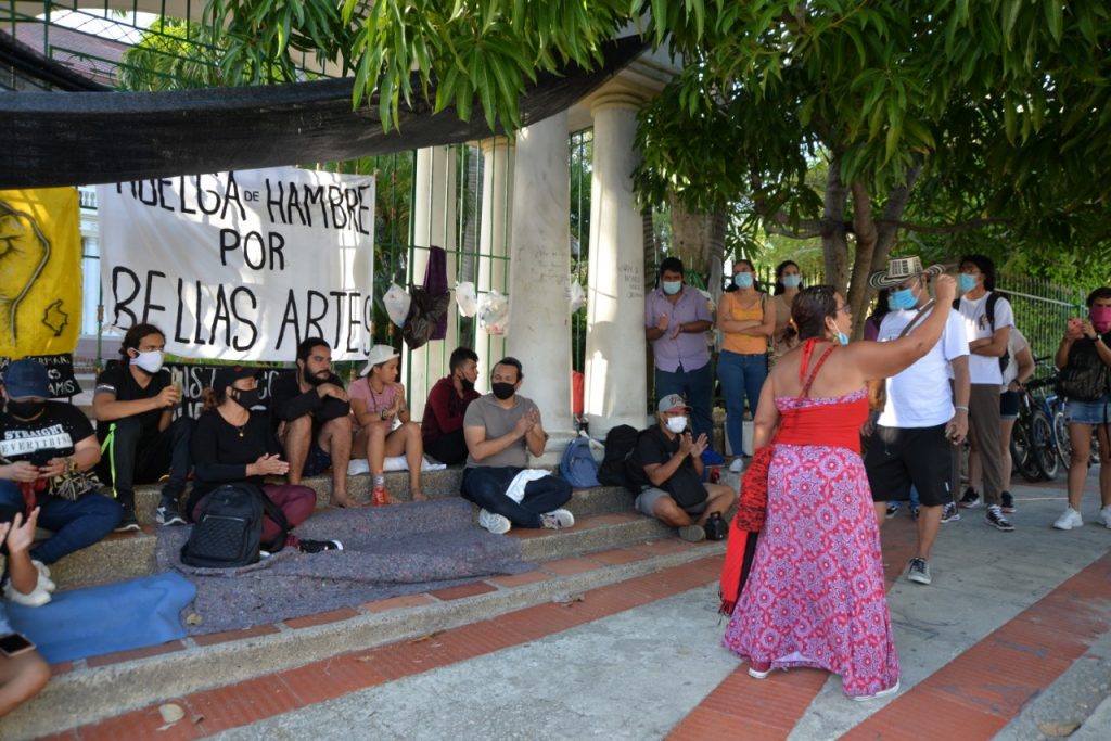 Bellas Artes| Una lucha incansable por la cuna de los grandes artistas 9 Huelga Bellas Artes 2