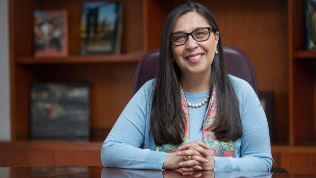 Viceministra de Minas Sandra Rocio