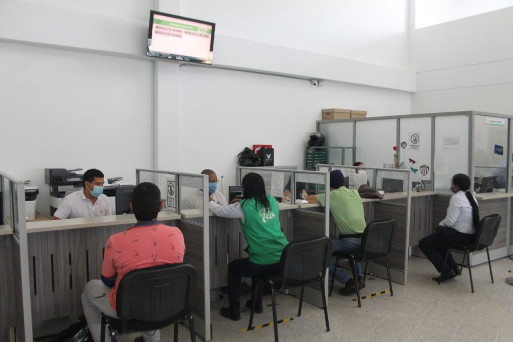 Se implementa atención para motociclistas en la sede Localidad Metropolitana 1 Secretaria de Transito Transporte y Seguridad Vial de Barranquilla