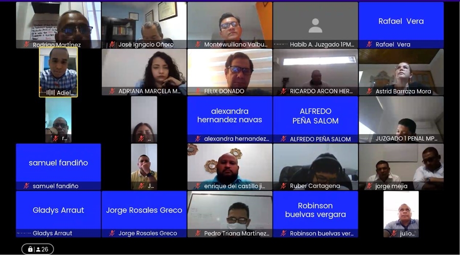 Exconcejales de Soledad, no se allanaron a los cargos imputados por soberbia jurídica 1 Audiencia concejales 21 de julio 2021 2 editada