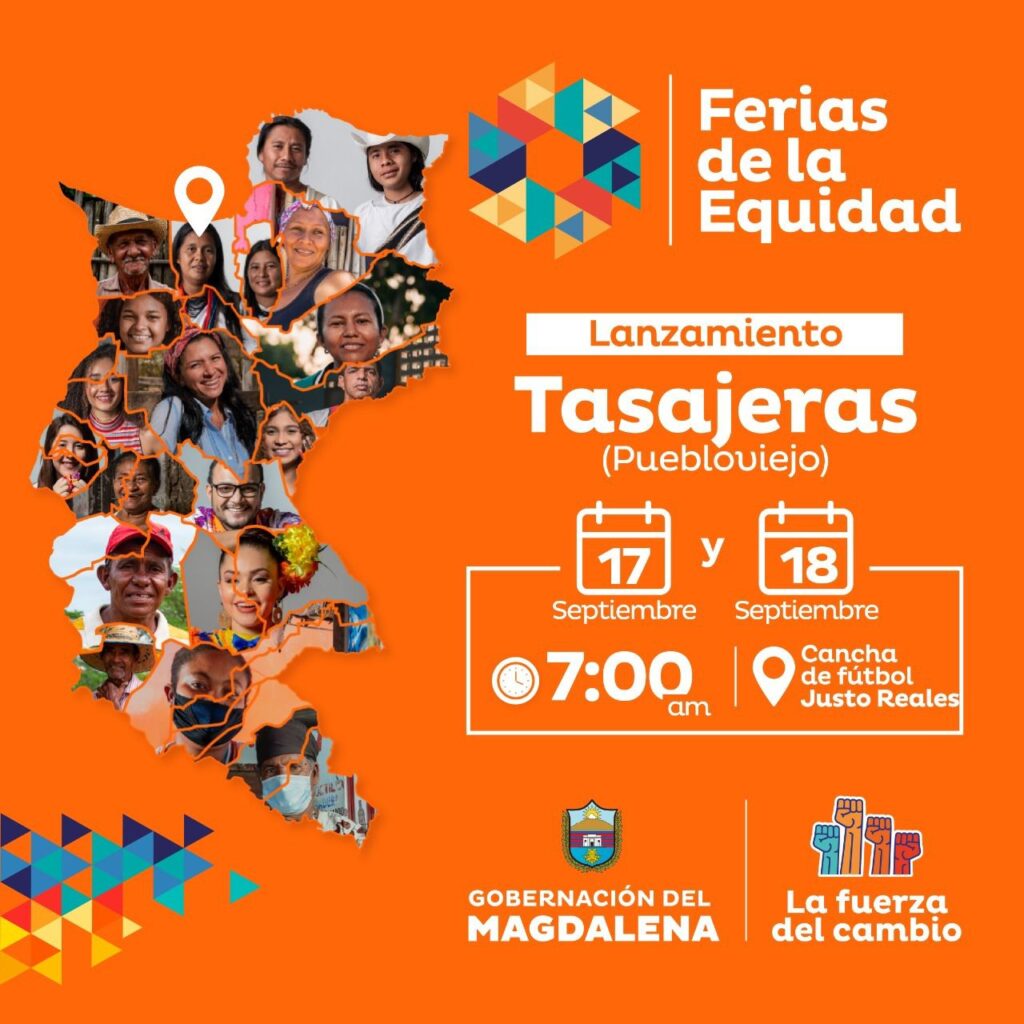 Tasajeras será la primera parada de las Ferias de la Equidad en el Magdalena 1 Ferias de la equidad en Magdalena