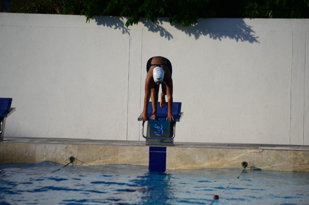 Maria Camila Ferrer del Rio todo un delfin en Nacional Infantil de Natacion 3