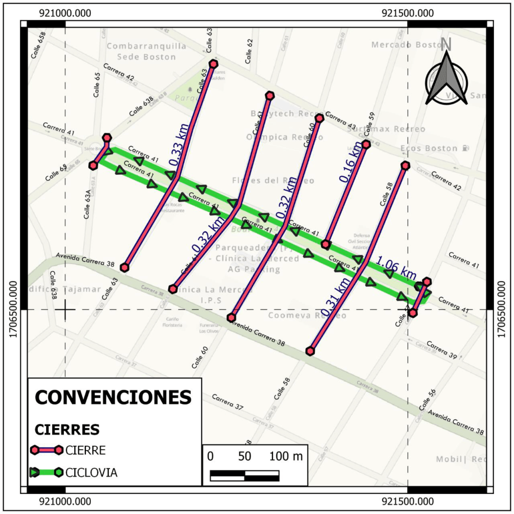 ciclovia norte centro historico