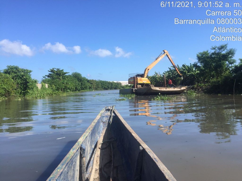 Avanza la recuperacion de los canos de Barranquilla 4.8 kilometros se han intervenido 4