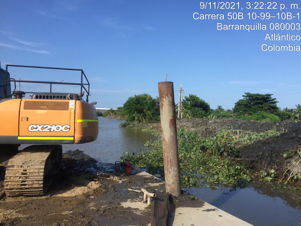 Avanza la recuperacion de los canos de Barranquilla 4.8 kilometros se han intervenido 7