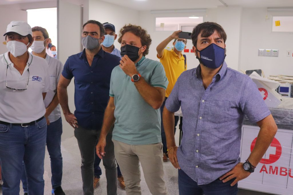 “El Nazareth es un CAMINO más para salvar vidas y promover la salud de los barranquilleros”: alcalde Pumarejo 1 Inspeccion de obras Hospital Nazareth 6