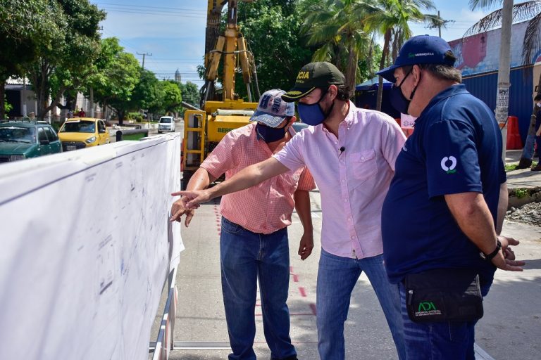 Este miércoles continúan los avances en obras del arroyo Felicidad, donde Triple A empalmará tubería 1 canalizacion arroyo felicidad 2 1 768x512 1