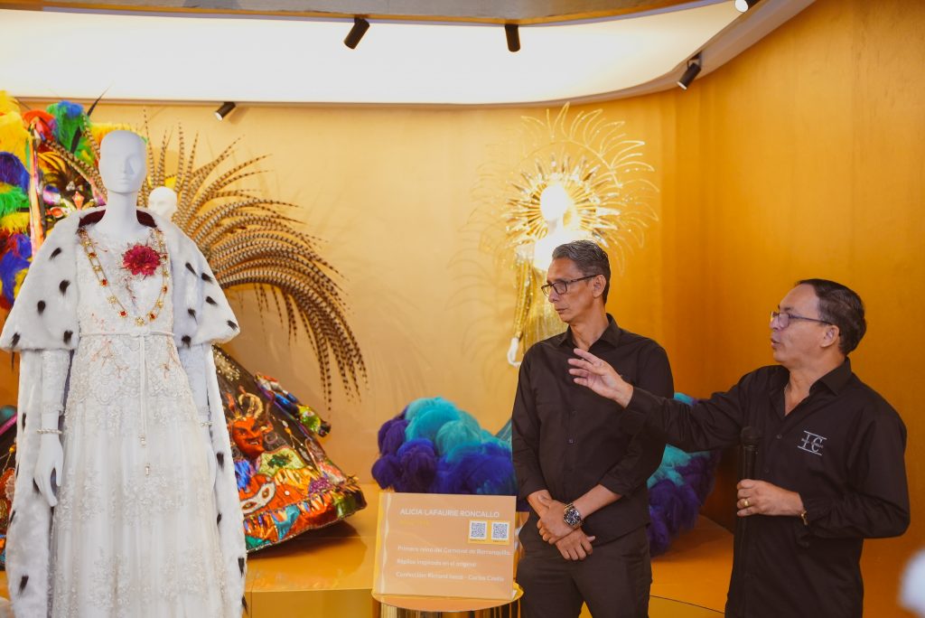 Al Museo del Carnaval llega réplica del vestido de Alicia Lafaurie, primera reina de las carnestolendas 3 Al Museo del Carnaval llega replica del vestido de Alicia Lafaurie 2