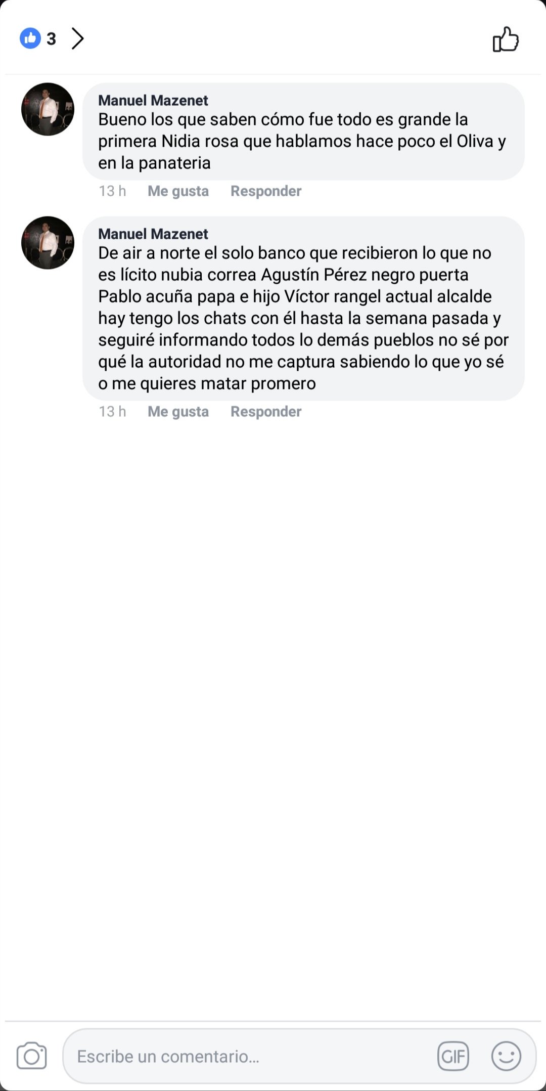 A Trino Luna le faltó mencionar al exgobernador 'Mello' Cotes y al exsenador Manuel Julián Mazenet 6