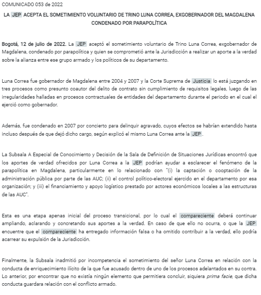 A Trino Luna le faltó mencionar al exgobernador 'Mello' Cotes y al exsenador Manuel Julián Mazenet 9 image 16