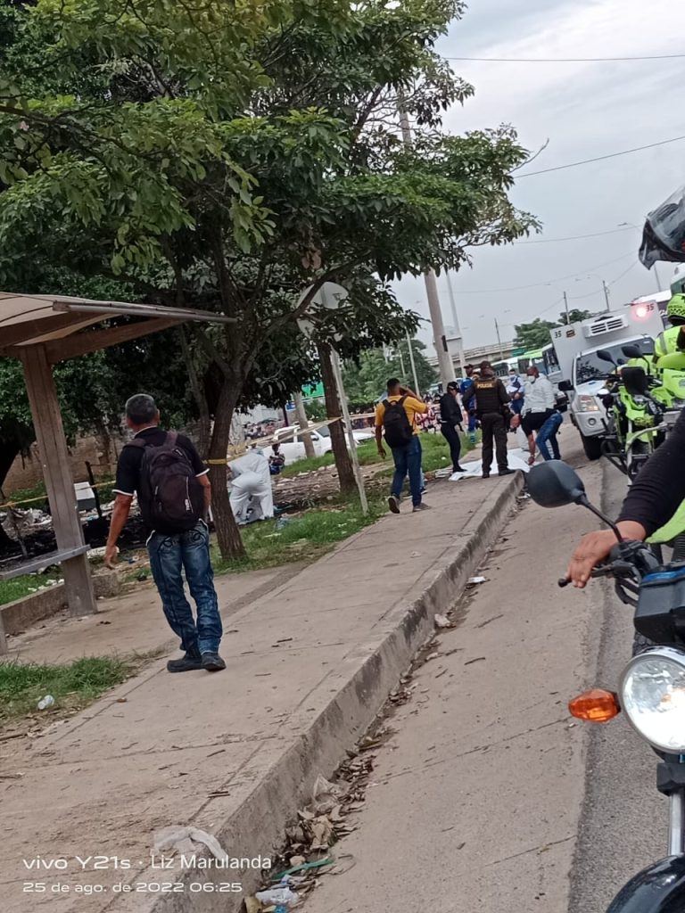 Hallan cuerpo de persona incinerada en la Circunvalar 3 IMG 20220825 WA0030
