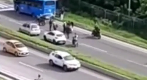 En cruce de disparos tras intento de hurto a sede de Davivienda en El Rodadero, capturan a dos personas 5 1 1