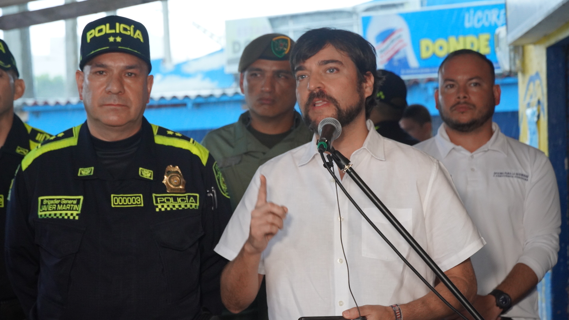 “Los delincuentes de alta peligrosidad deben estar en las cárceles, no en sus casas”: alcalde Pumarejo 2 DSC08426
