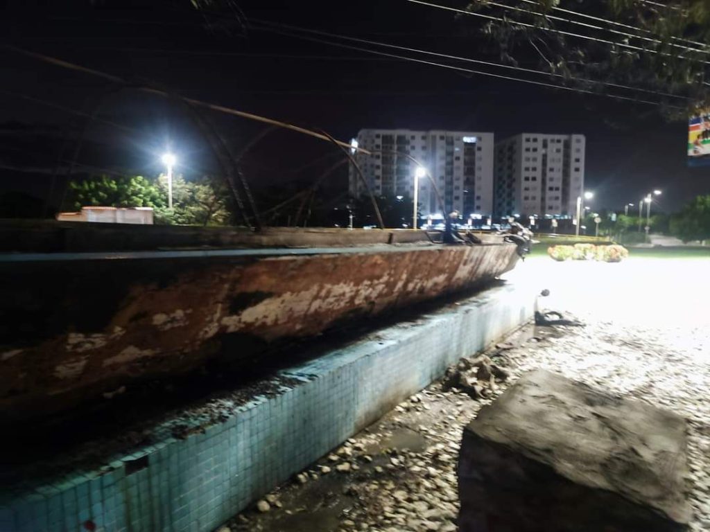 Vandalismo en Santa Marta incendió el monumento de "La Piragua", un homenaje al maestro José Benito Barros 2 4ffb905d 465f 4de7 a2e1 30720c1529a3