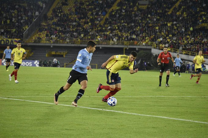 Colombia perdió con Uruguay en fecha 1 del hexagonal 1 Colombia perdio con Uruguay en fecha 1 del hexagonal 2
