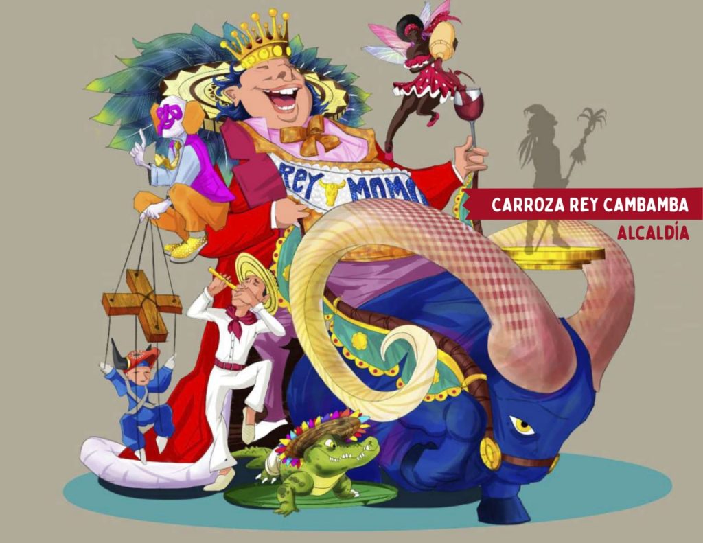 'Carroza la Rebuscona', de José Álvarez Bolaño, ganó el concurso Fachadas del Carnaval 2023 1 CARROZAS 1
