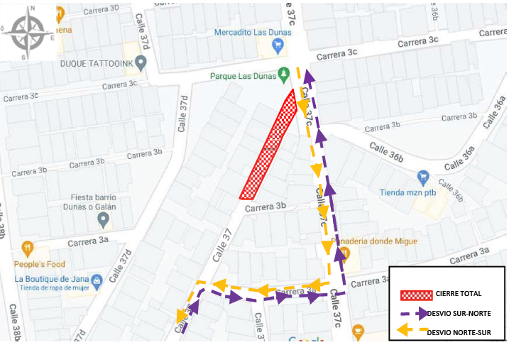 Cierres de vías por eventos del Carnaval 2023 2 CIERRE DE VIA TOTAL EVENTO KZ BARRANQUILLERO ARREBATAO