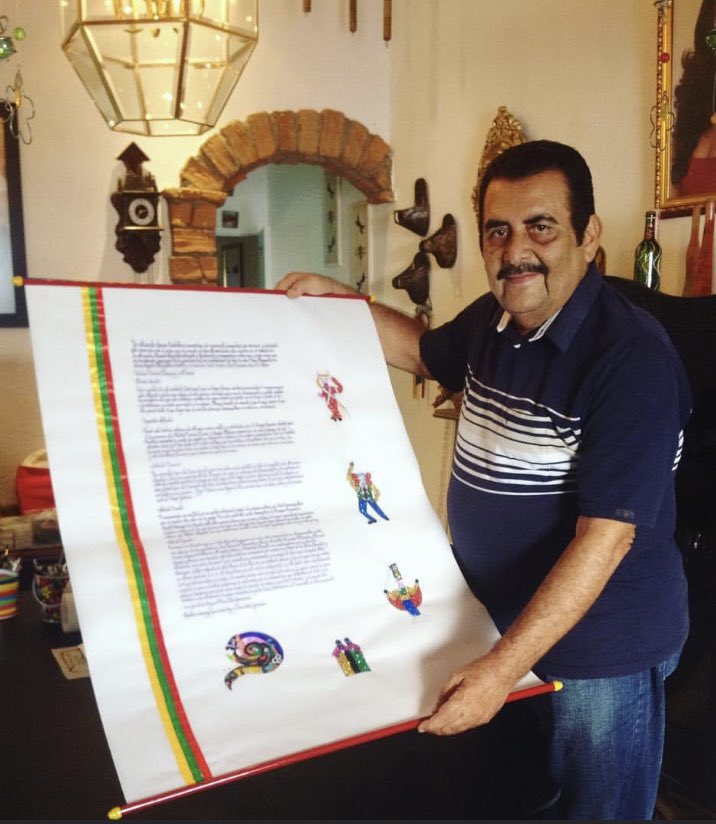 Fallece Eduardo Pión, el calígrafo del Carnaval de Barranquilla 1 Eduardo PIon 1 1 1