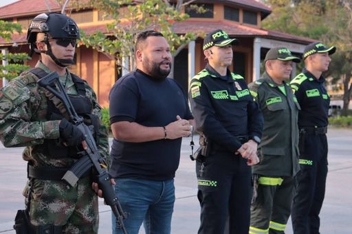 Más de 200 uniformados entre Policía, Ejército Nacional, Salvavidas y Guías de Movilidad, brindan seguridad durante la Semana Mayor en Puerto Colombia 2 IMG 20230406 WA0101