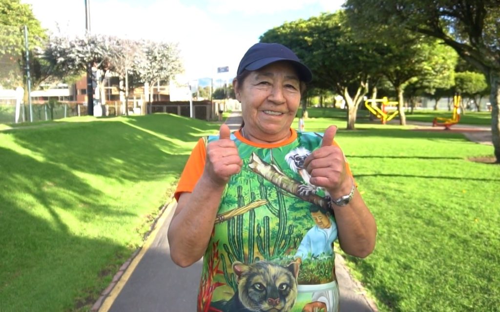 Flor María López, la bogotana de 75 años que es reconocida por su dedicación a las carreras atléticas 2 ad9075d9 fed5 4fcc 9468 8dc1da53c1ec