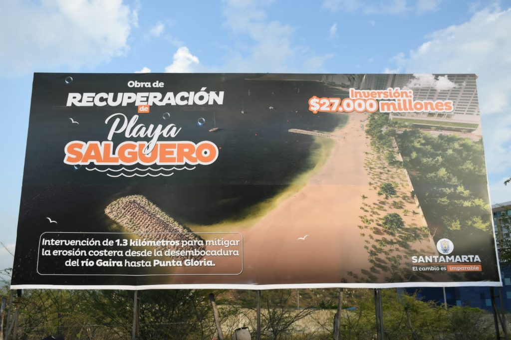 ¡Iniciaron las obras!: Playa Salguero volverá a ser destino turístico de Santa Marta 3 ¡Iniciaron las obras Playa Salguero volvera a ser destino turistico de Santa Marta 2