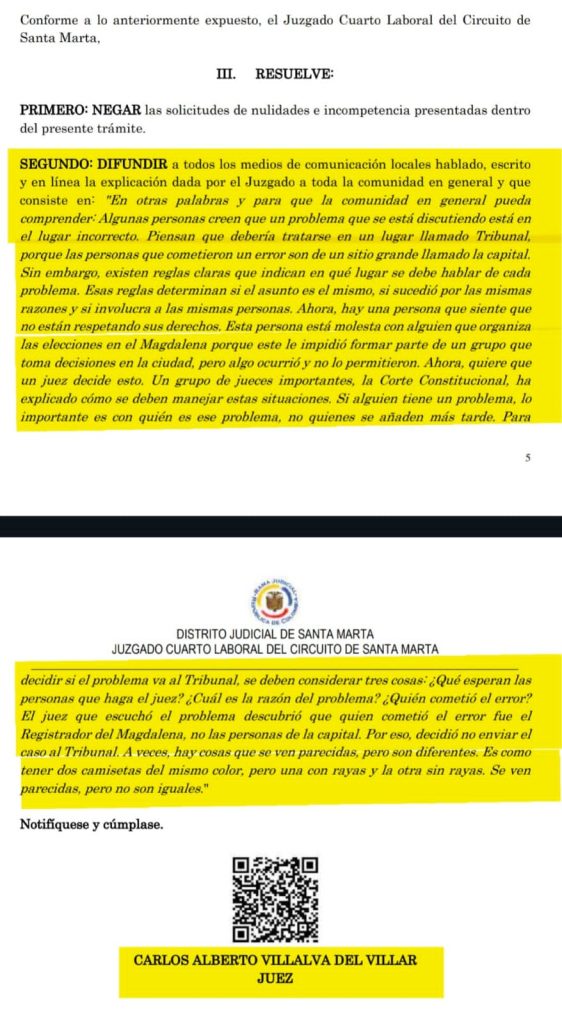 "El registrador miente para confundir a los samarios que respaldan a Fuerza Ciudadana": Exgobernador Carlos Caicedo 3 3