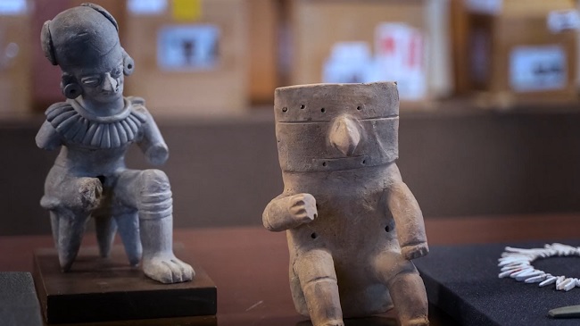 Llegan a Colombia 12 piezas de patrimonio arqueologico que estaban en Costa Rica 2