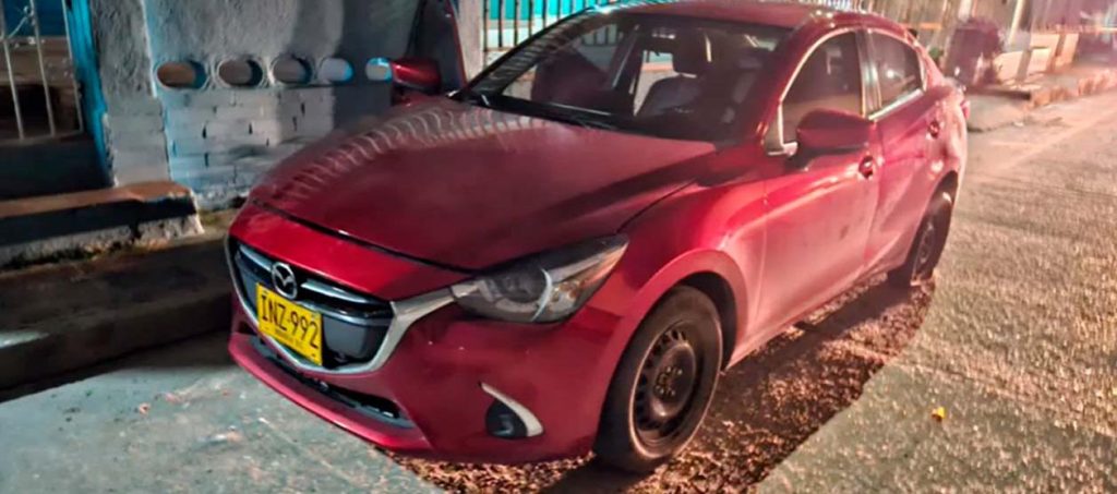 El auto de jack recuperado por la policia 0