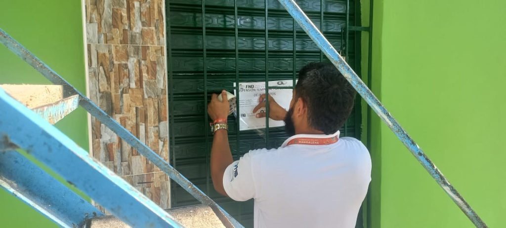 Equipo anticontrabando de la Gobernacion del Magdalena confisco licores y cigarrillo ilegales en Fundacion