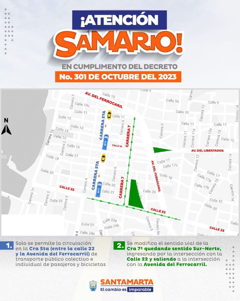 Alcaldía expide decreto en el que se restringe circulación de vehículos particulares y motocicletas en la Cra 5ta 1 WhatsApp Image 2023 11 02 at 5.01.24 PM