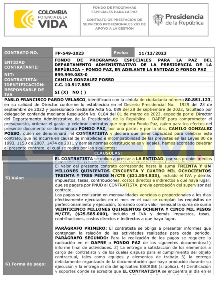Gobierno destina millonaria cifra para negociadores de paz con ELN y EMC 1 GD Bt2tbwAA5Xgd