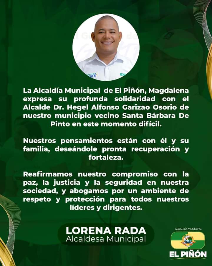 Alcalde de Santa Bárbara de Pinto, Magdalena, gravemente herido en atentado 1 18922034 172b 42d2 b9a3 f35a2a1da519