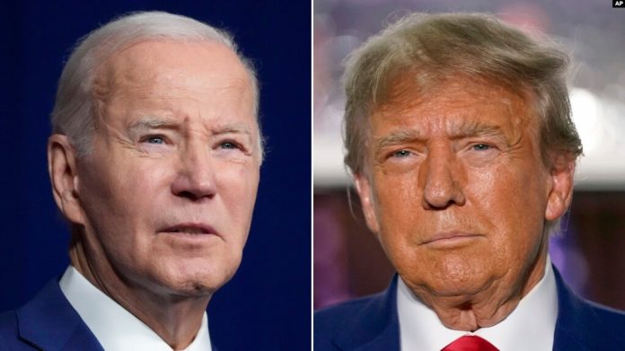 Biden y Trump