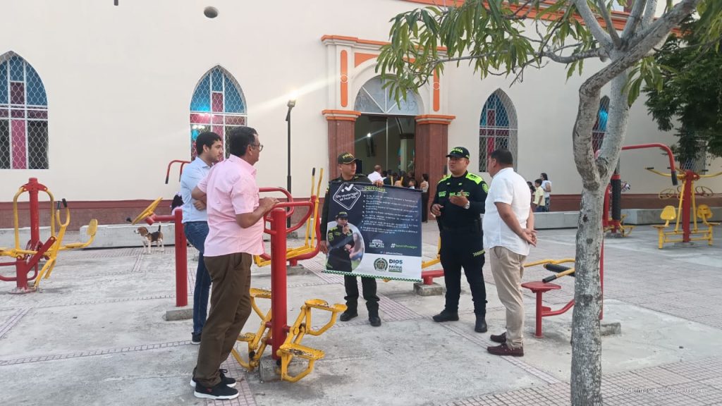 Policía del Atlántico intensifica campañas preventivas contra la violencia y las riñas en la región 3 Camp. Educativa Policia Atlantico 1