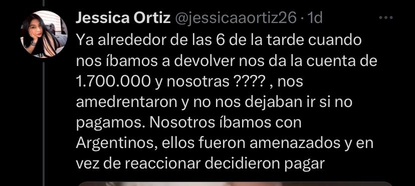 Estafa a turistas en Baru