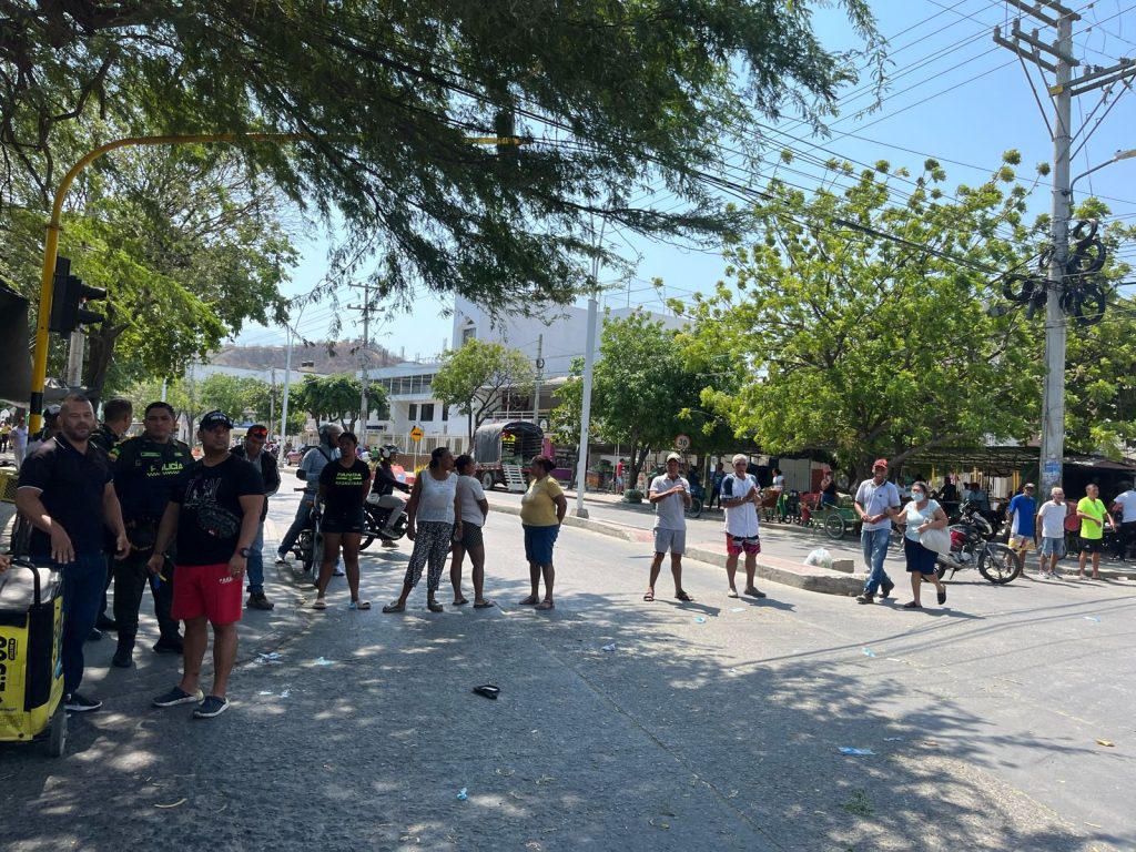 Protesta en Santa Marta por falta de agua potable 2 WhatsApp Image 2024 03 12 at 16.24.10 1