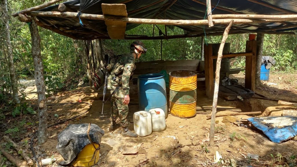 Ejército destruyó de forma controlada tres laboratorios de coca y dos semilleros pertenecientes al Clan del Golfo 5 5d644ee4 d31a 48dd 9c3a 59979ffbaca7