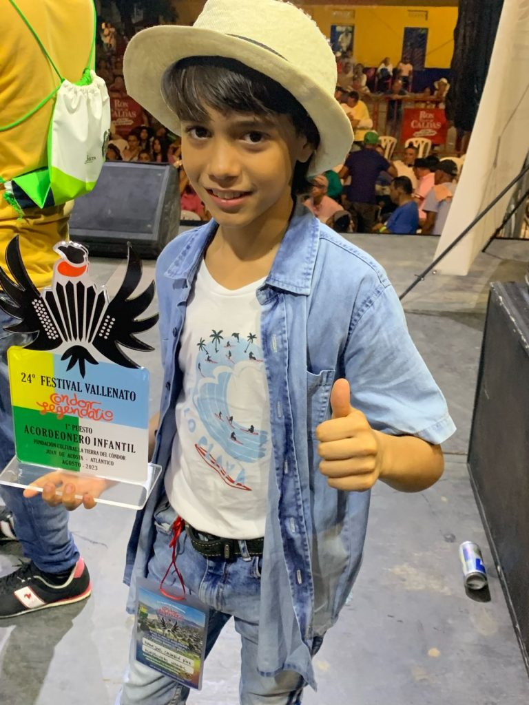 Aram Joel Calderón Díaz, un prodigio del acordeón, representará a Barranquilla en el Festival de la Leyenda Vallenata 6 747aba1c be16 432b 99ff 1230c1f3276a