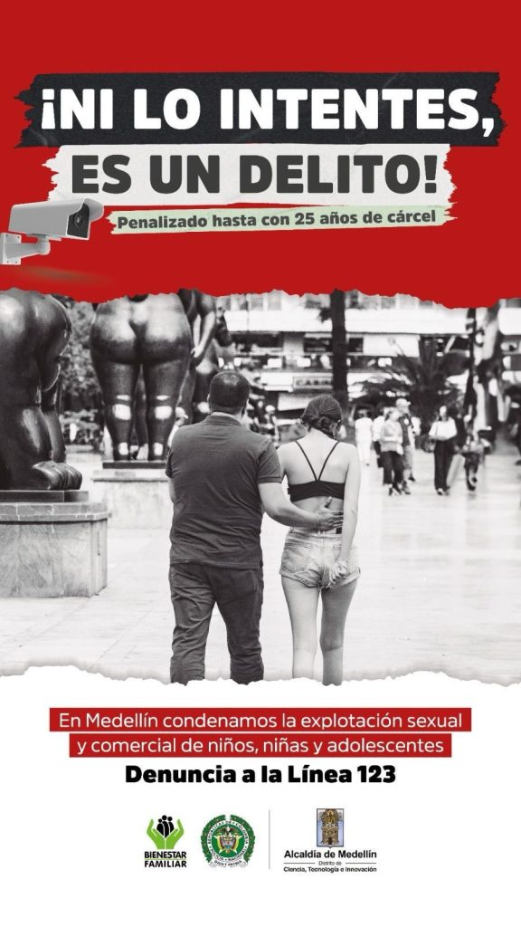 Alcalde de Medellín, Fico Gutiérrez, condena captura de estadounidense con menor en Aranjuez 1 GMF JIiWUAAhGL9 1