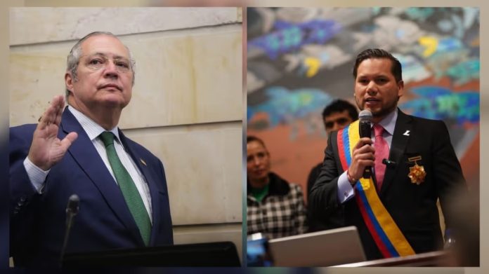 Iván-Name-y-Andrés-Calle_-presidentes-del-Senado-y-la-Cámara-de-Representantes
